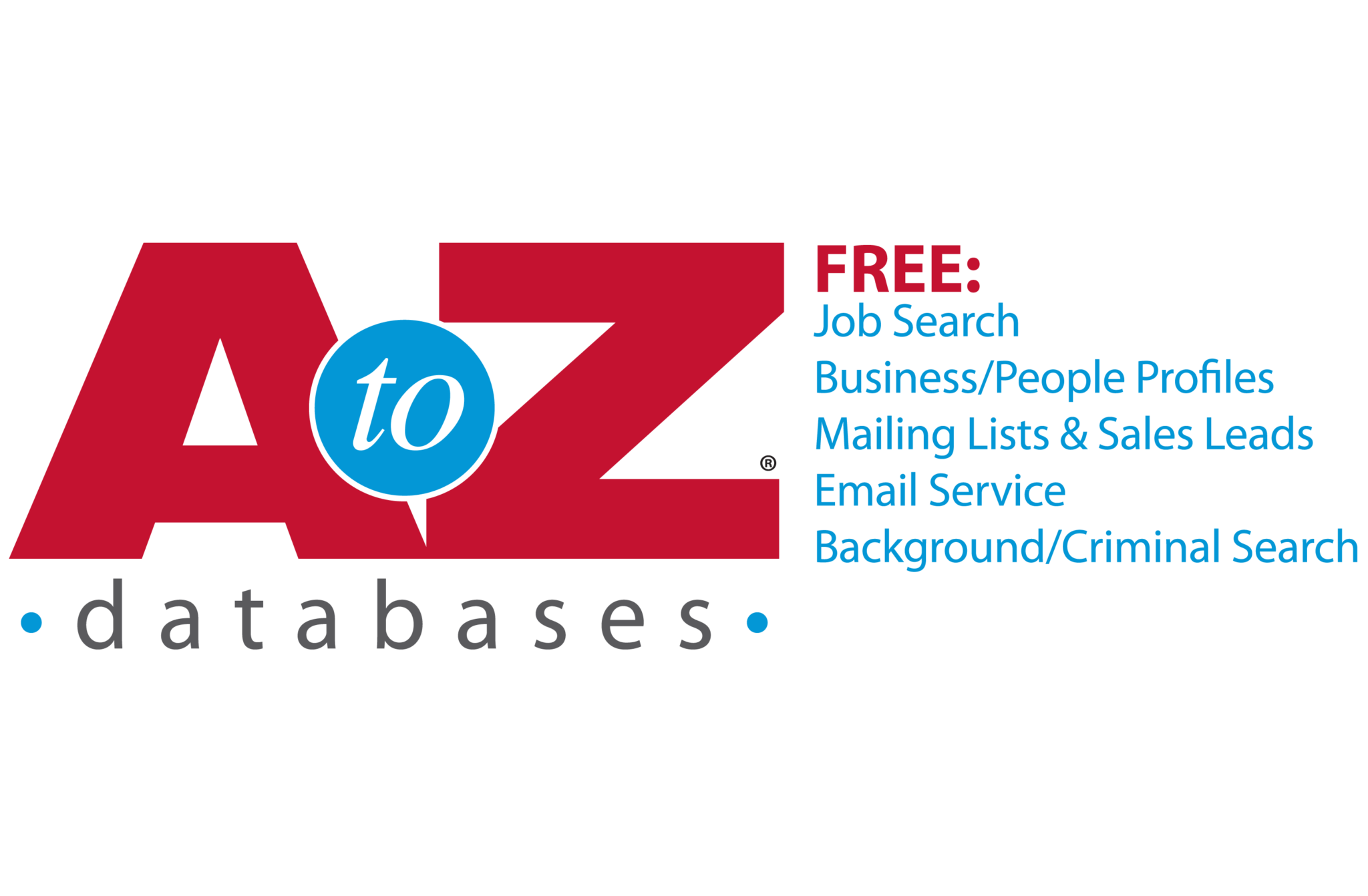 AtoZdatabases is the premier Reference, Research, Marketing, Mailing ...