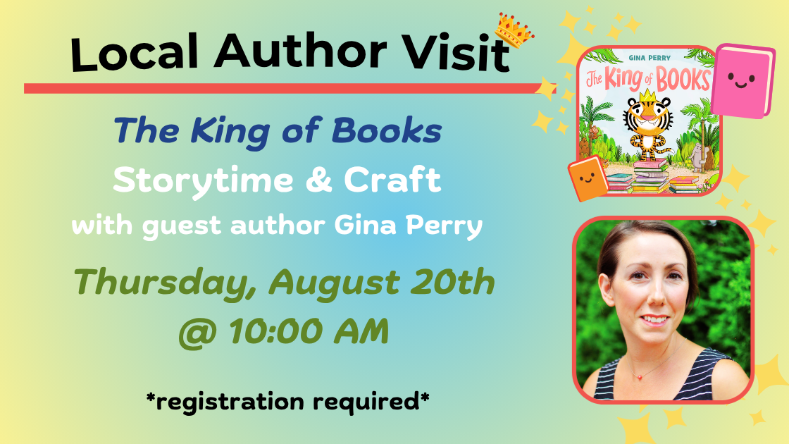 Gina Perry Visits NHPL!